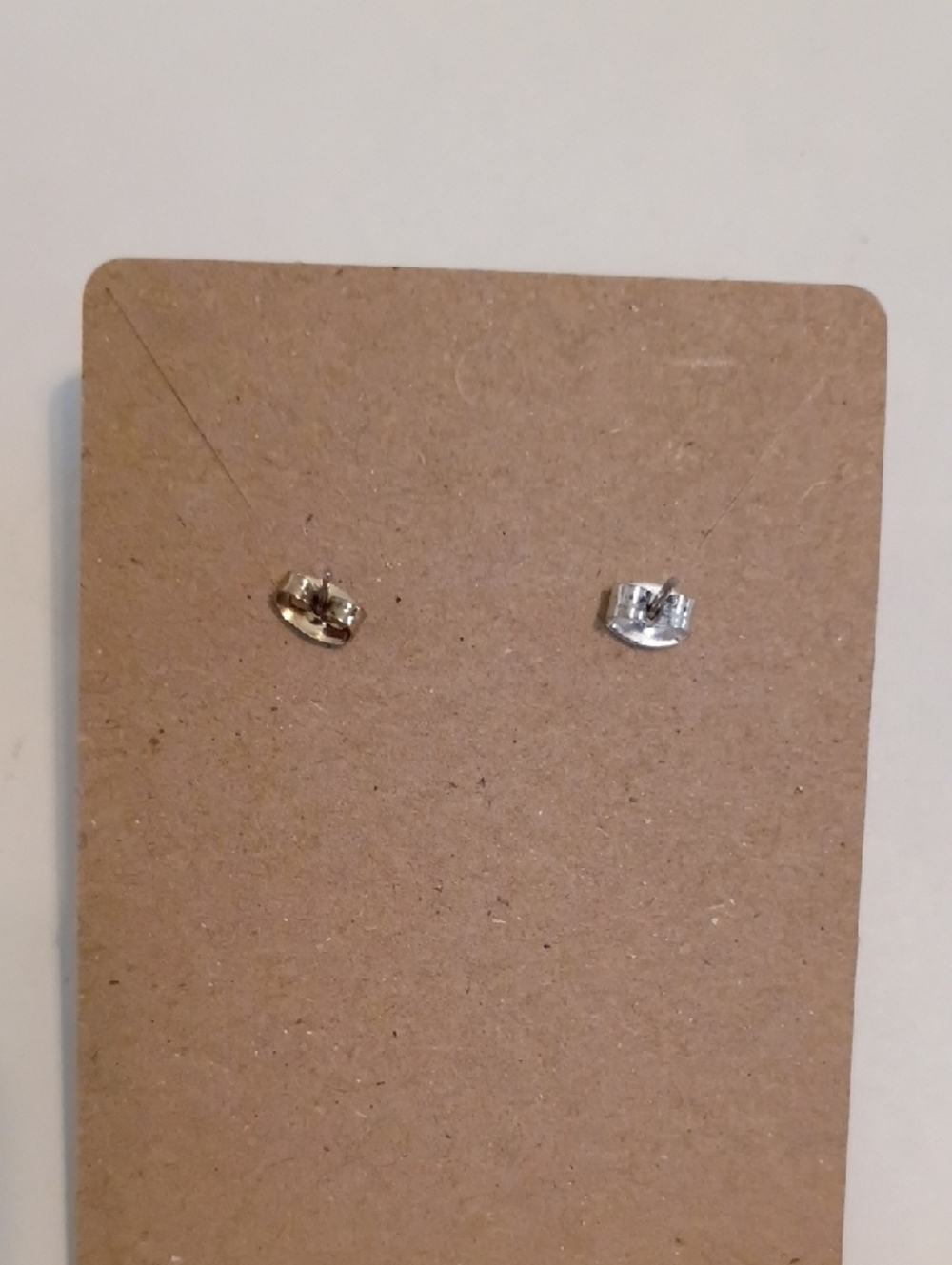 Gold Pearl Drop Dangle Earrings Crystal Accent Bridal Geometric Earrings - Picture 3 of 5